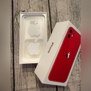 Apple iPhone 11 Box with 2 new Apple logo stickers